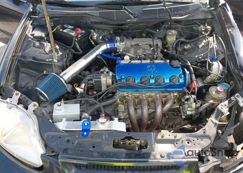 1998 Honda Civic Lx from USA, damaged, VIN 2HGEJ6672WH536254